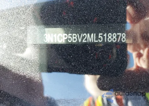 2021 Nissan Kicks S Xtronic Cvt из США, поврежденный, VIN 3N1CP5BV2ML518878